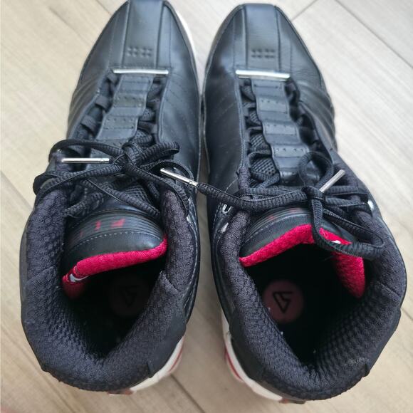 Nike 2004 Shox VC 4 Bred Black Red Vince Carter Sneakers Men Sz 12 310379-011 - Picture 11 of 16